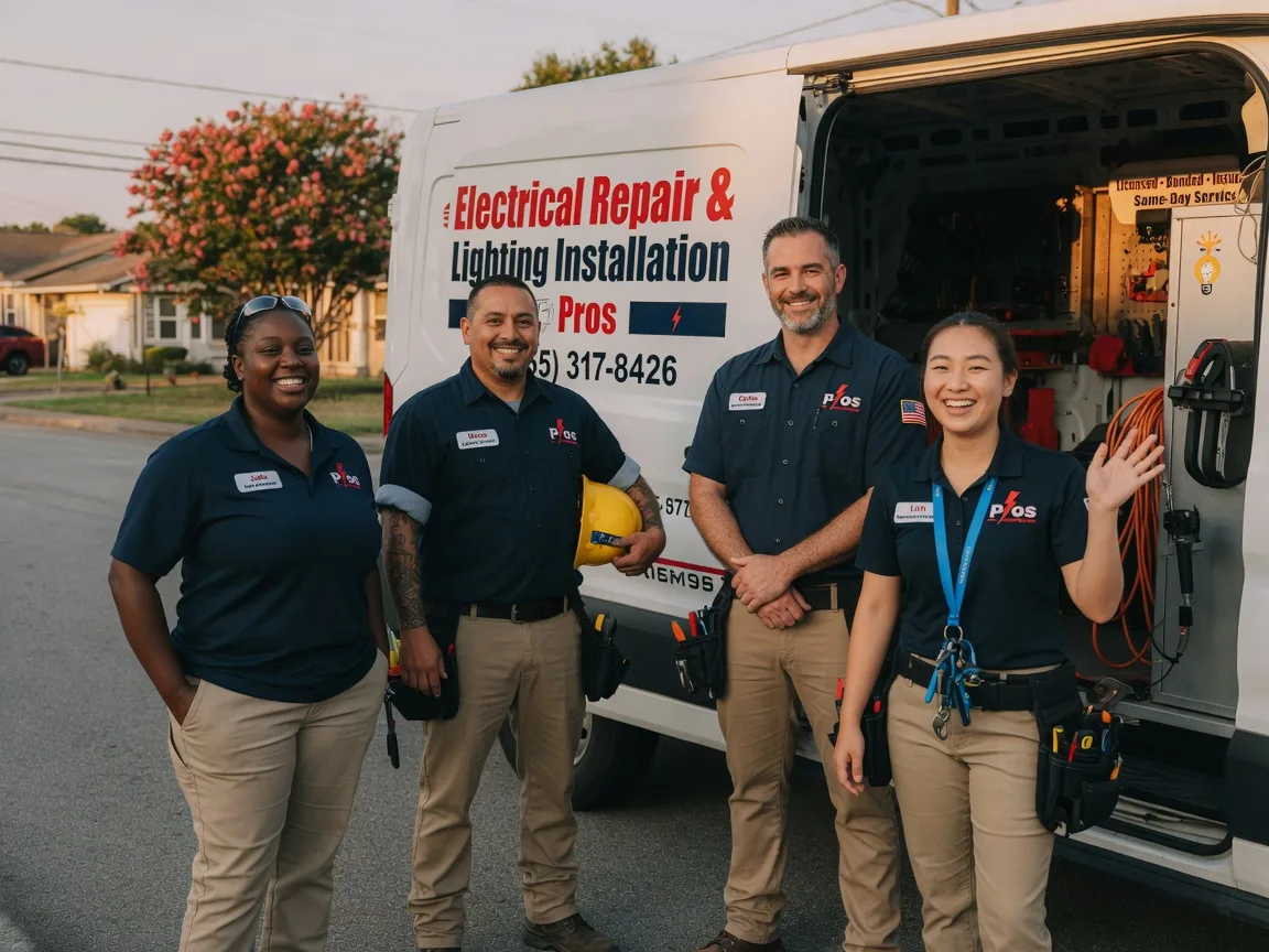 Licensed Electrician company in Evant, TX